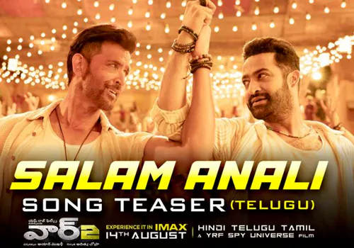 'సలాం అనాలి' అంటూ అంటూ స్టెప్స్‌ ఎన్టీఆర్‌ ఎన్టీఆర్‌, హృతిక్‌ హృతిక్‌!