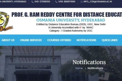 ఓయూ దూర విద్యలో ఎంబీఏ, ఎంసీఏ ఎంసీఏ అడ్మిషన్లు