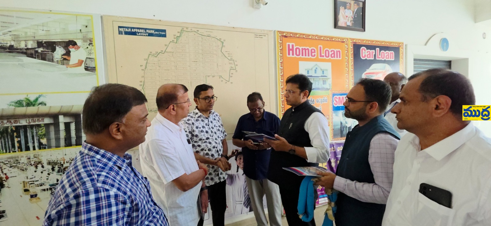 పెట్టుబడులతో తెలంగాణాకు. తిరుపూరు పరిశ్రామిక వేత్తలతో మంత్రి దుద్దిళ్ల శ్రీధర్ బాబు బాబు