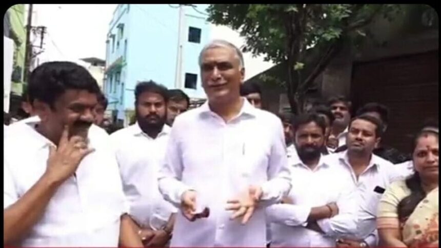 వరద బాధితులను ఆదుకోవడంలో కాంగ్రెస్ ప్రభుత్వం ప్రభుత్వం పూర్తిగా విఫలం: హరీశ్ హరీశ్ హరీశ్