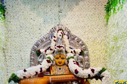 సరస్వతీదేవి రూపంలో భక్తులకు దర్శనమిచ్చిన దర్శనమిచ్చిన