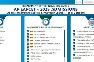 Ap eapcet 2025: బైపీసీ స్ట్రీమ్ విద్యార్థులకు అలర్ట్ అలర్ట్