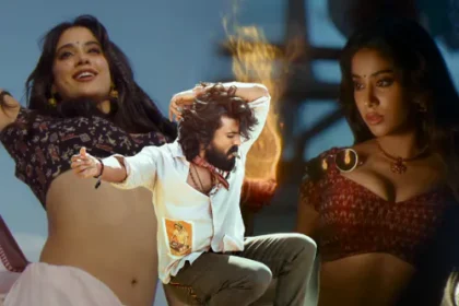 చరణ్ స్టెప్పులు.. జాన్వీ అందాలు.. సిక్స్ కొట్టిన చికిరి!